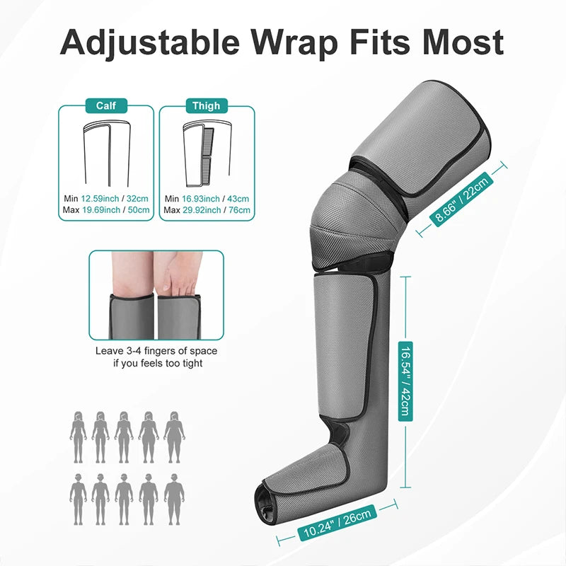 Nekteck Foot Air Massager For Calf And Thigh Circulation