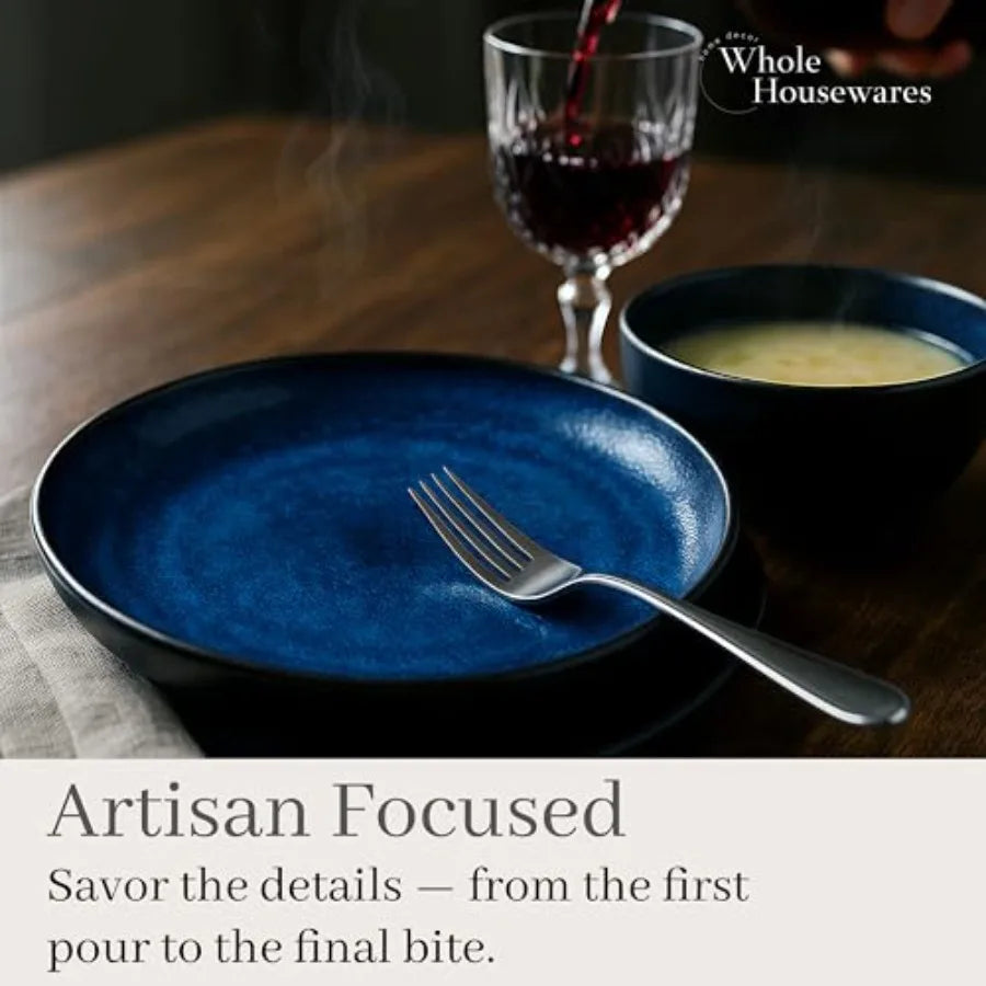 Ceramic Dinnerware Set Plates And Bowls Microwave Safe