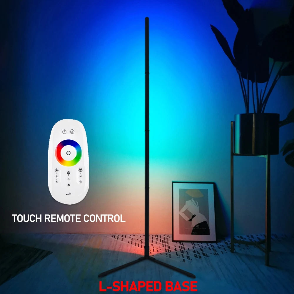 YILIN RGBIC LED Floor Lamp With Smart App Remote Control