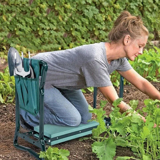Heavy Duty Upgraded Garden Kneeler With Thick Padded Seat Folding