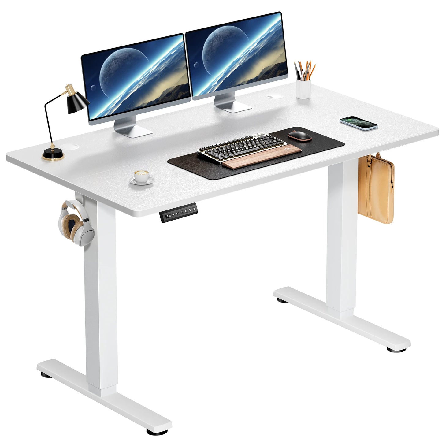 JHK Electric Height Adjustable Standing Desk Ergonomic Workstation