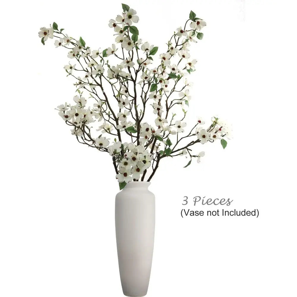 Dogwood Silk Sprays 50 Pairs Artificial Flowers For Home Decor