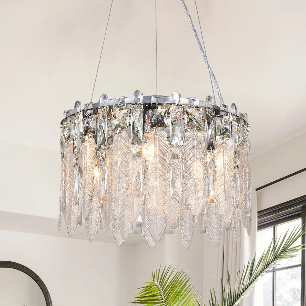 DF Light House Modern Crystal Chandelier For Living Room