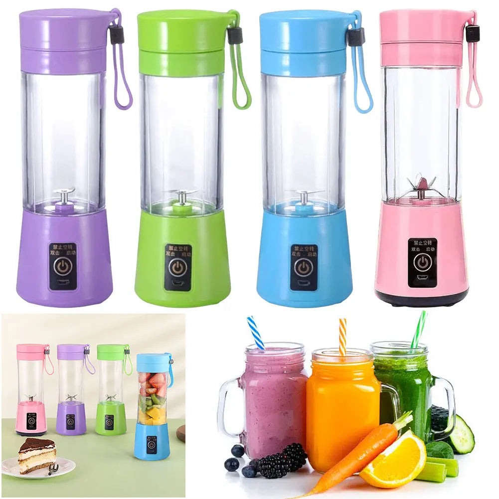 Shunmaii Portable Electric Juicer Blender For Smoothies And Juices