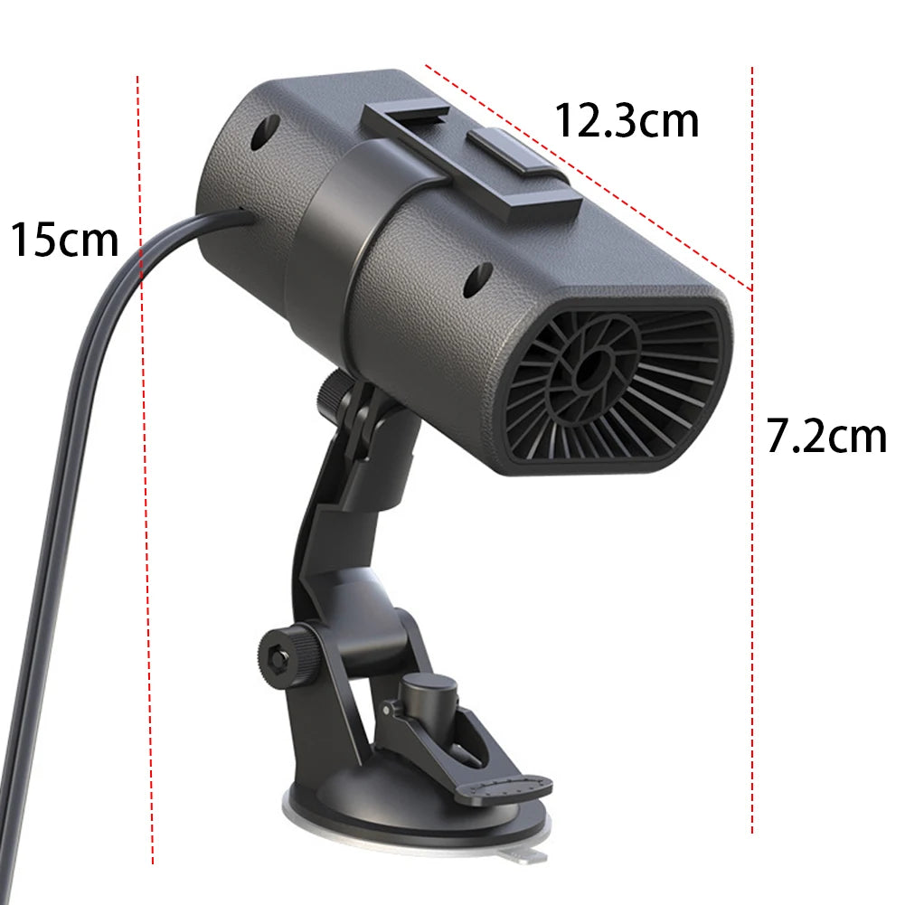 Shunmaii 12V 200W Car Defogger Demister Window Heater For Vehicles