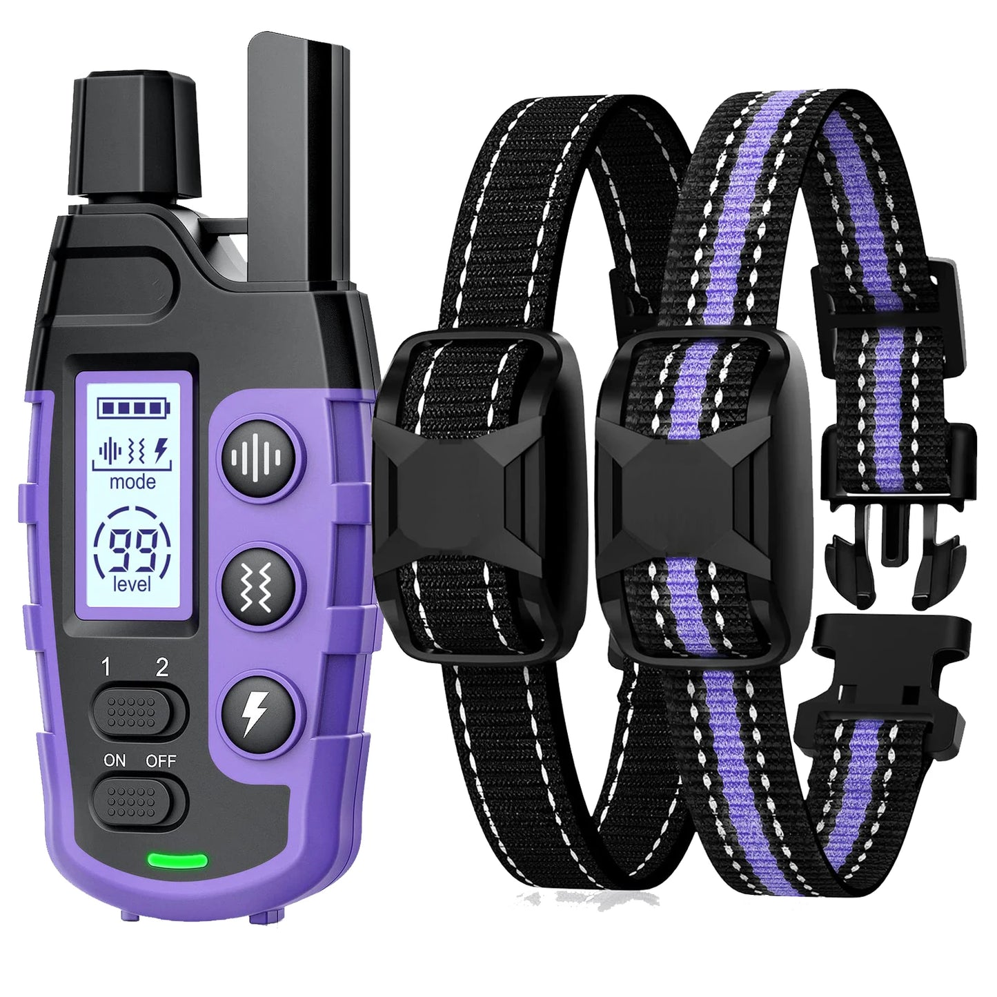 WXRPET 3300Ft Electric Dog Training Collar With Remote Control Waterproof