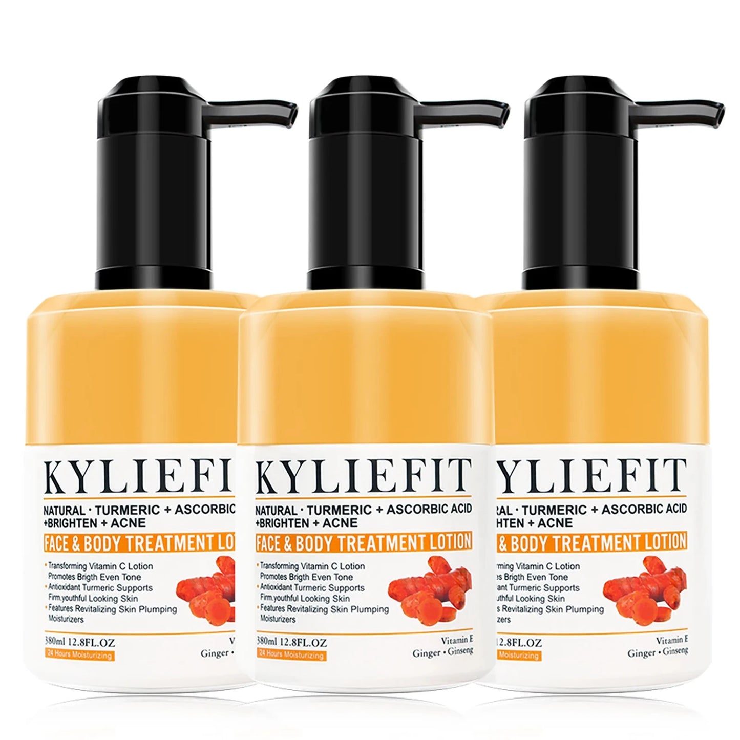 AILKE Organic Turmeric Skin Care Set For Brightening Acne Removal