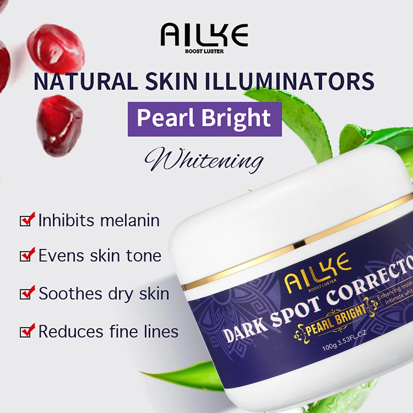 AILKE Whitening Skin Care Set With Glutathione For All Types