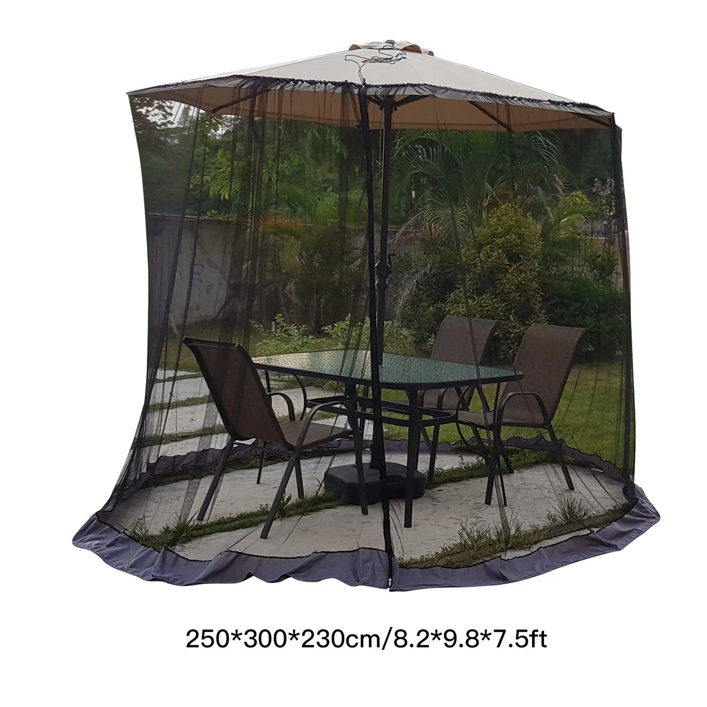 Outdoor Mosquito Net Sunshade Umbrella Pavilion Tent