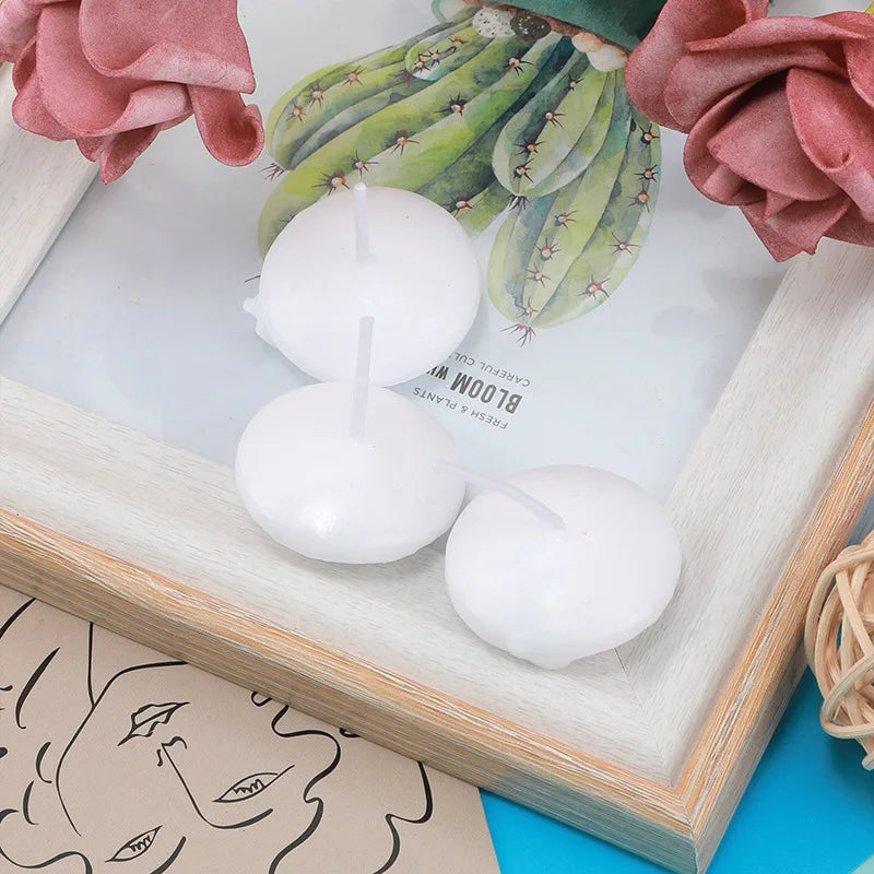 Floating Unscented Candles Disc Set For Wedding And Home Decor