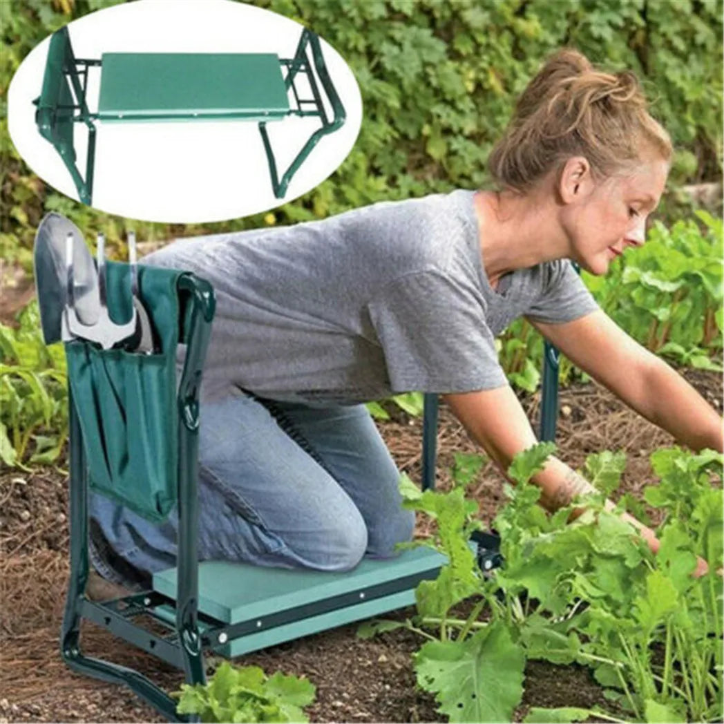 Heavy Duty Upgraded Garden Kneeler With Thick Padded Seat Folding
