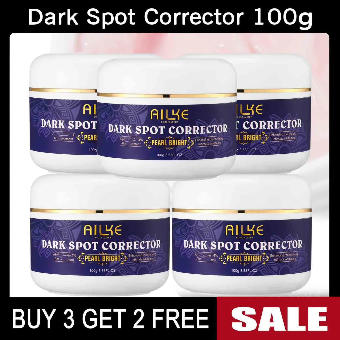 AILKE Whitening Skin Care Set With Glutathione For All Types