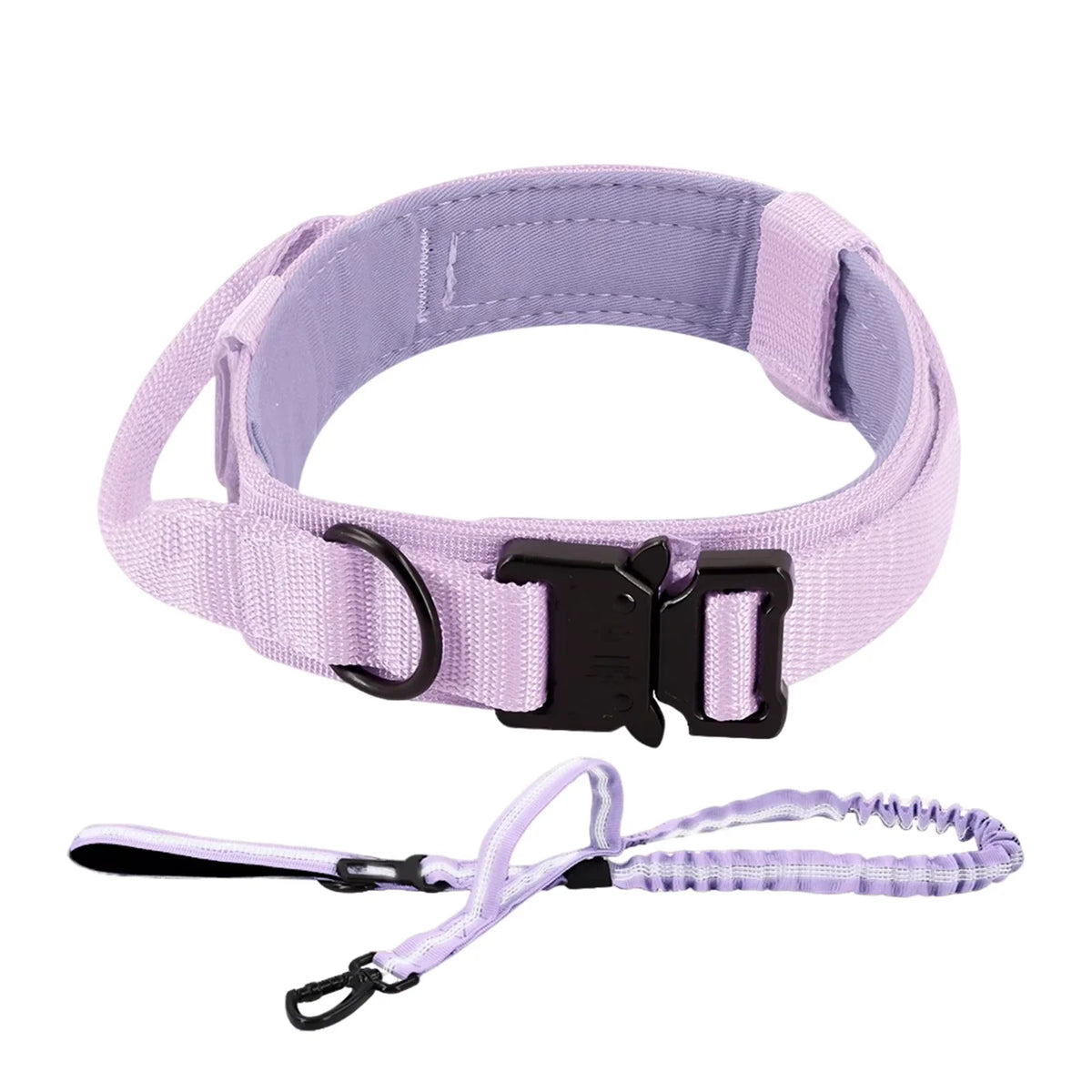 Adjustable Tactical Dog Collar And Leash Set With Quick Release