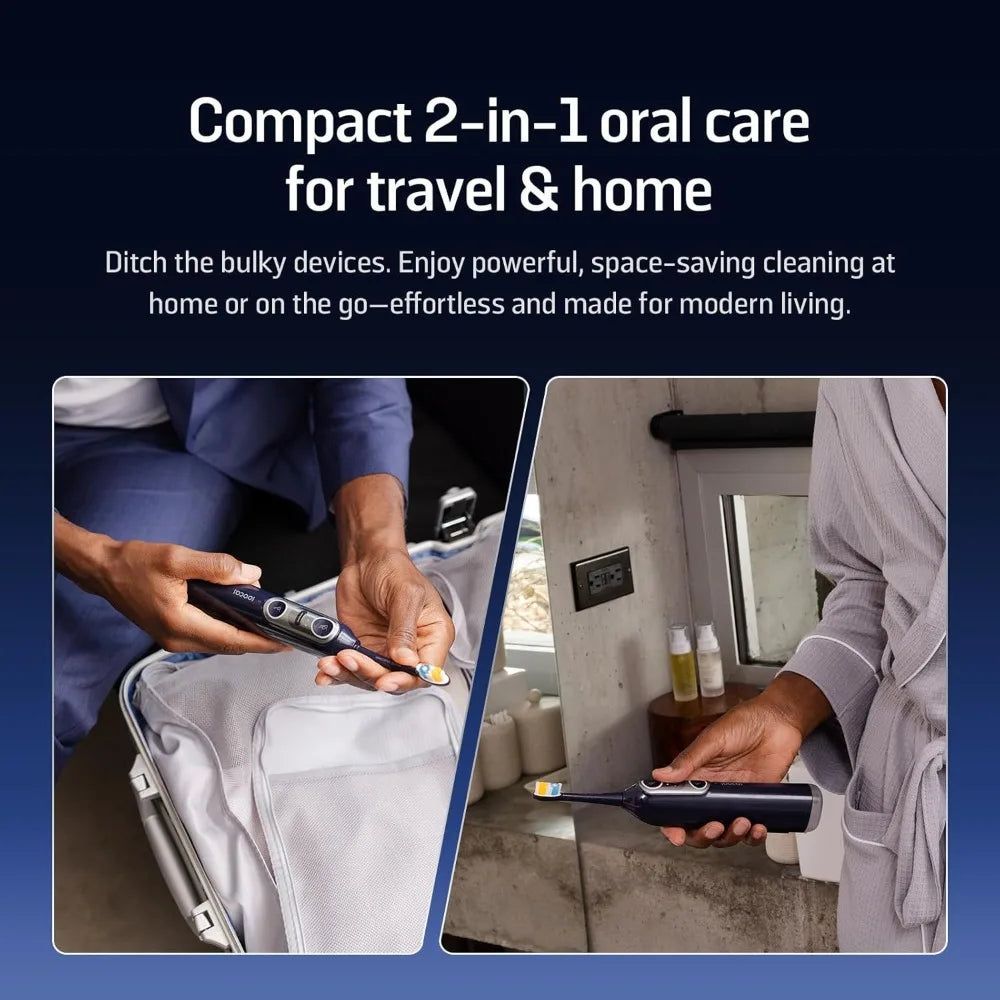 Soocas NEOS II Electric Toothbrush With Water Flosser For Travel