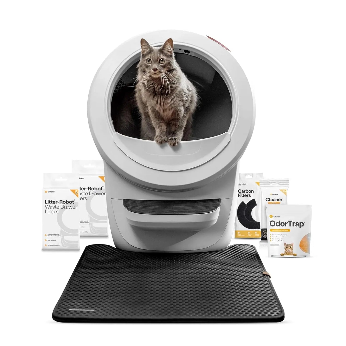 Auto Self Cleaning Cat Litter Box Bundle Litter-Robot 4 Accessories