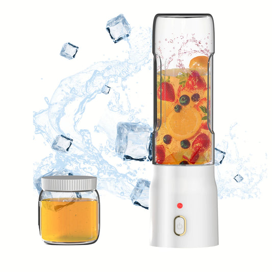 Portable Wireless Juicer Blender Dual Cup With USB Rechargeable