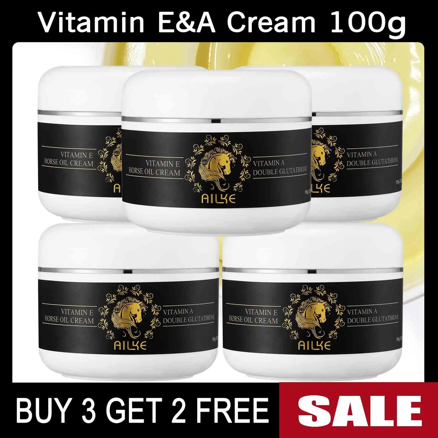 AILKE Collagen Whitening Kit Brightening Moisturizer