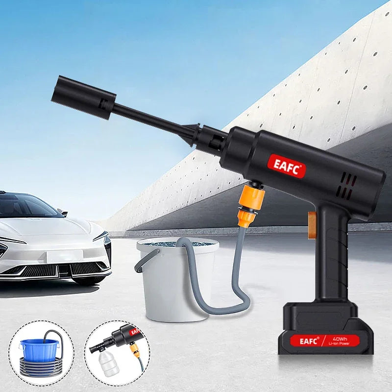 EAFC 60bar Wireless High Pressure Car Washer Sprayer Foam Gun