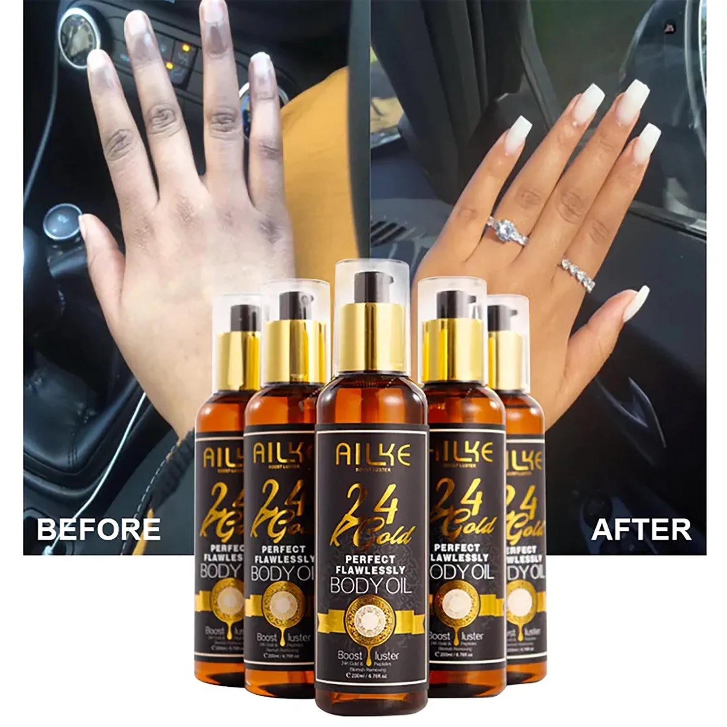 AILKE Whitening Skin Care Set For All Skin Types Moisturizer Brightening