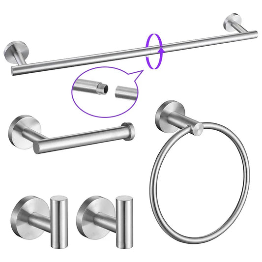 Bathroom Accessories Set Stainless Steel Towel Bar Towel Rack