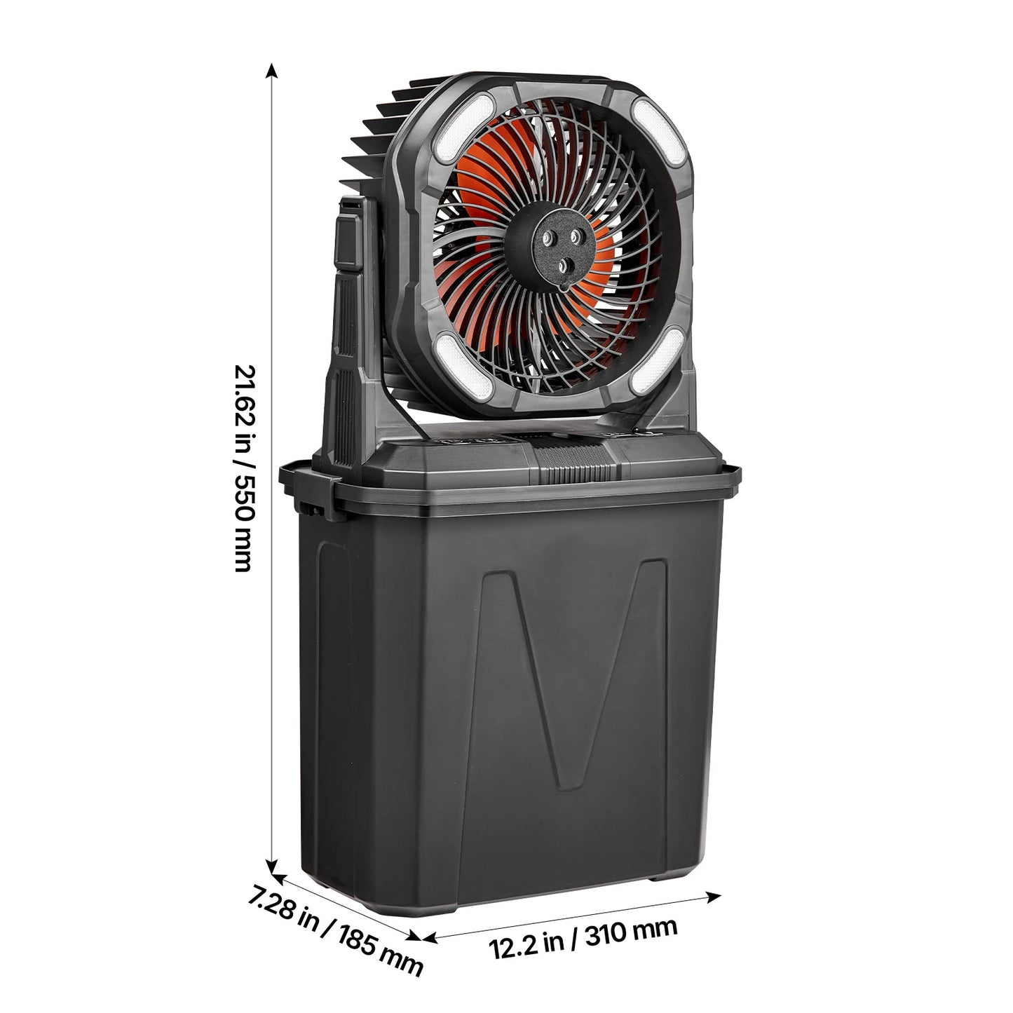 SucceBuy Portable Misting Fan With Water Tank And Rechargeable Battery