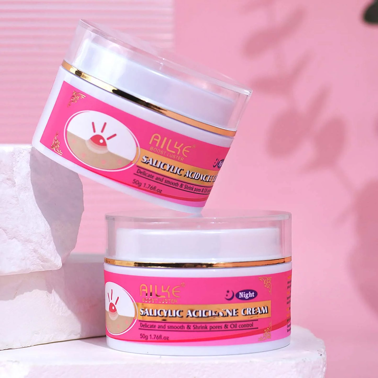 KYLIEFIT AHA Rose Whitening Anti Spots Cream Skin Care Set