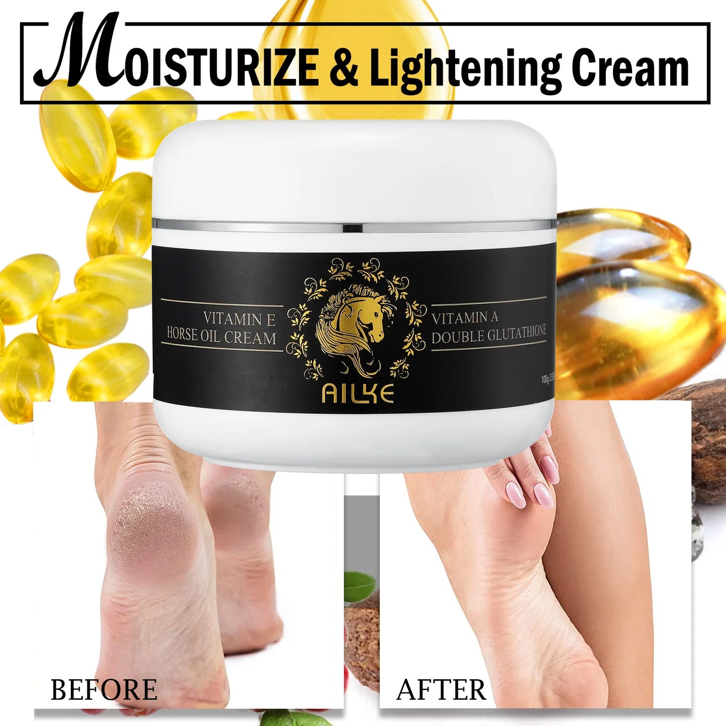 AILKE Collagen Whitening Kit Brightening Moisturizer