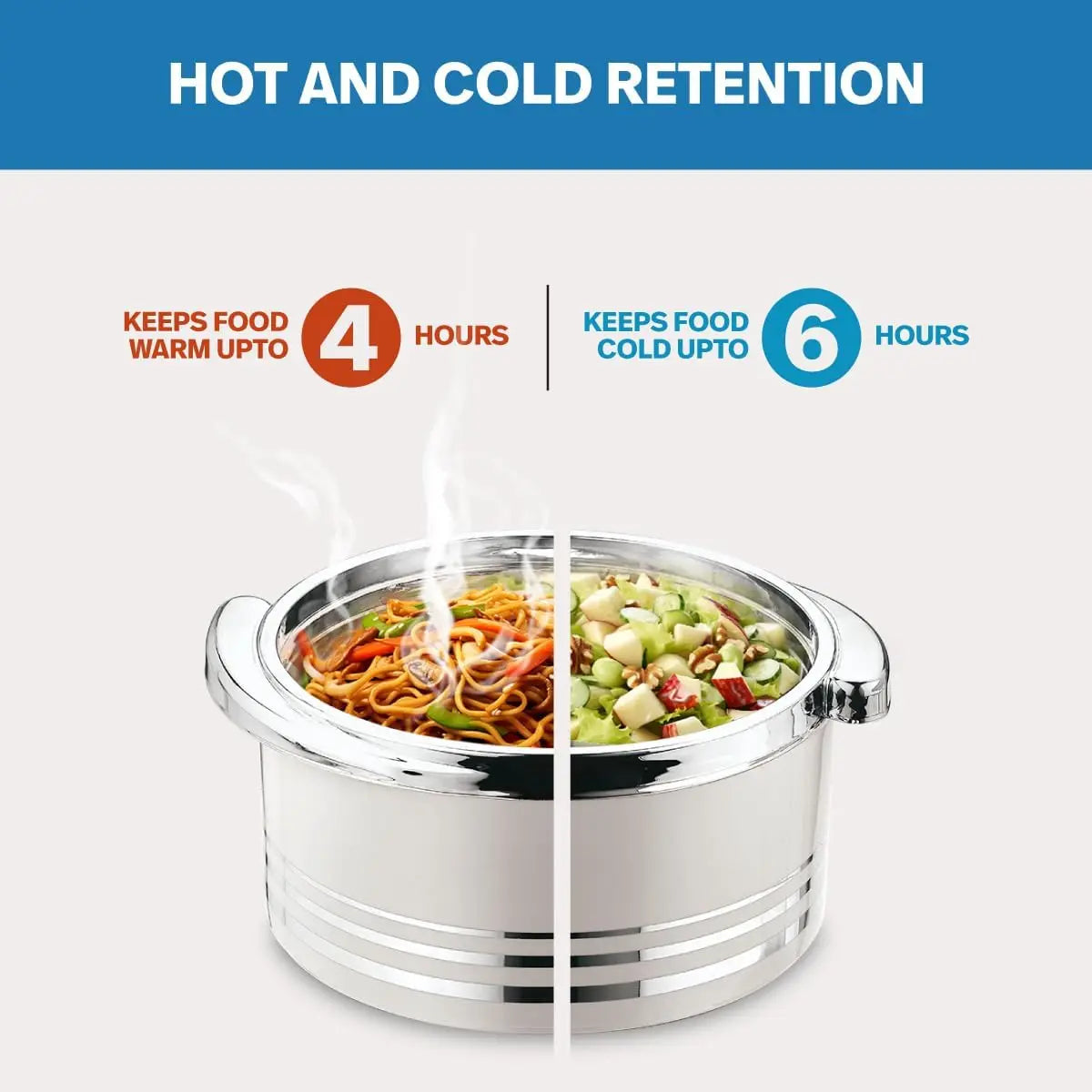 Insulated Casserole Dish Set With Lid Stainless Steel Serving Bowls