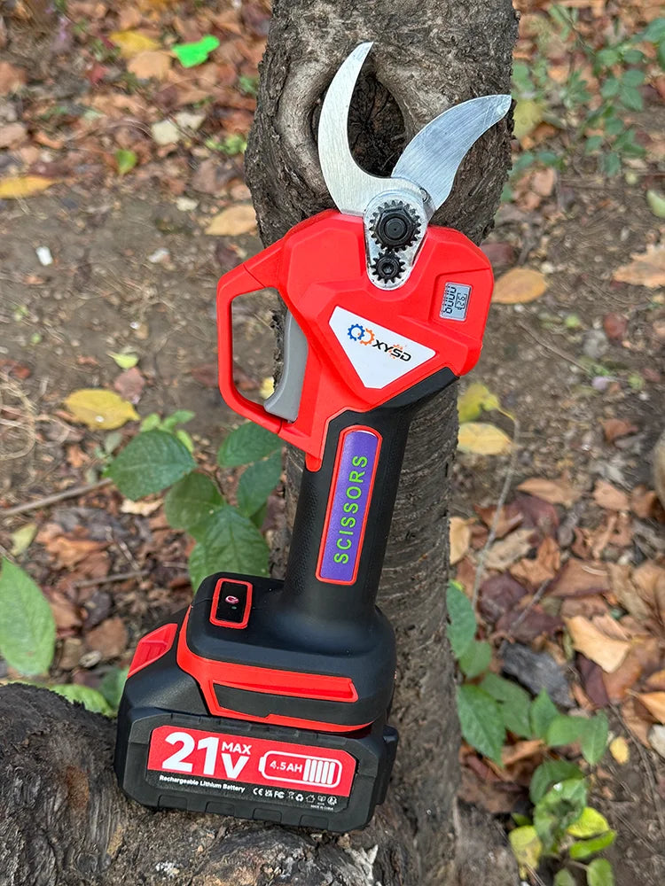 XYSD 21V Cordless Brushless Electric Pruning Shears For Gardening