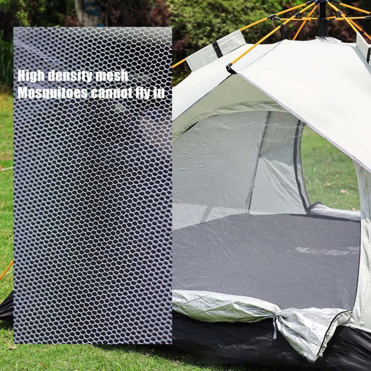 Pakicetus Compact Auto Tent Quick Setup Sunshade All Weather