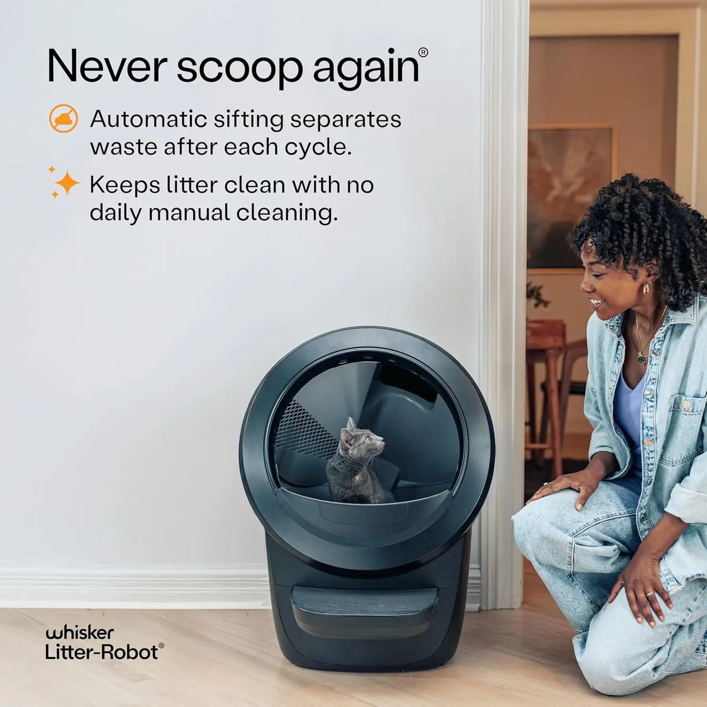 Auto Self Cleaning Cat Litter Box Bundle Litter-Robot 4 Accessories