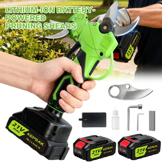 ZENG Brushless Electric Pruning Shears Cordless Tree Pruner