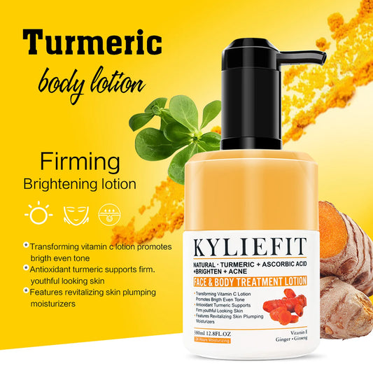 AILKE Organic Turmeric Skin Care Set For Brightening Acne Removal