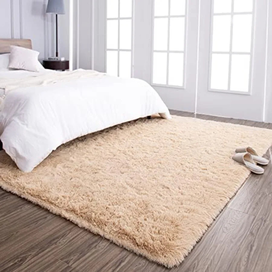 Fluffy Shaggy Rug Indoor Plush Area Rug For Living Room Bedroom Home Decor