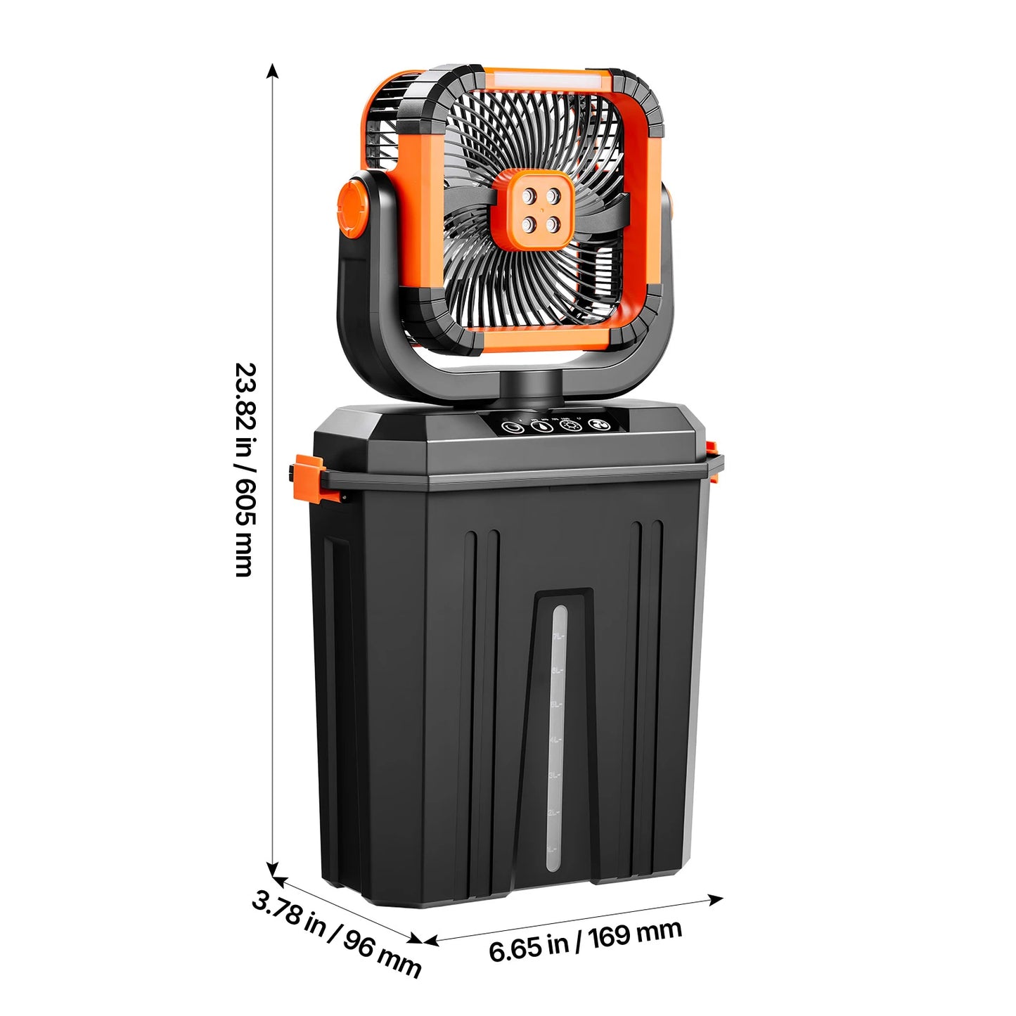 SucceBuy Portable Misting Fan With Water Tank And Rechargeable Battery