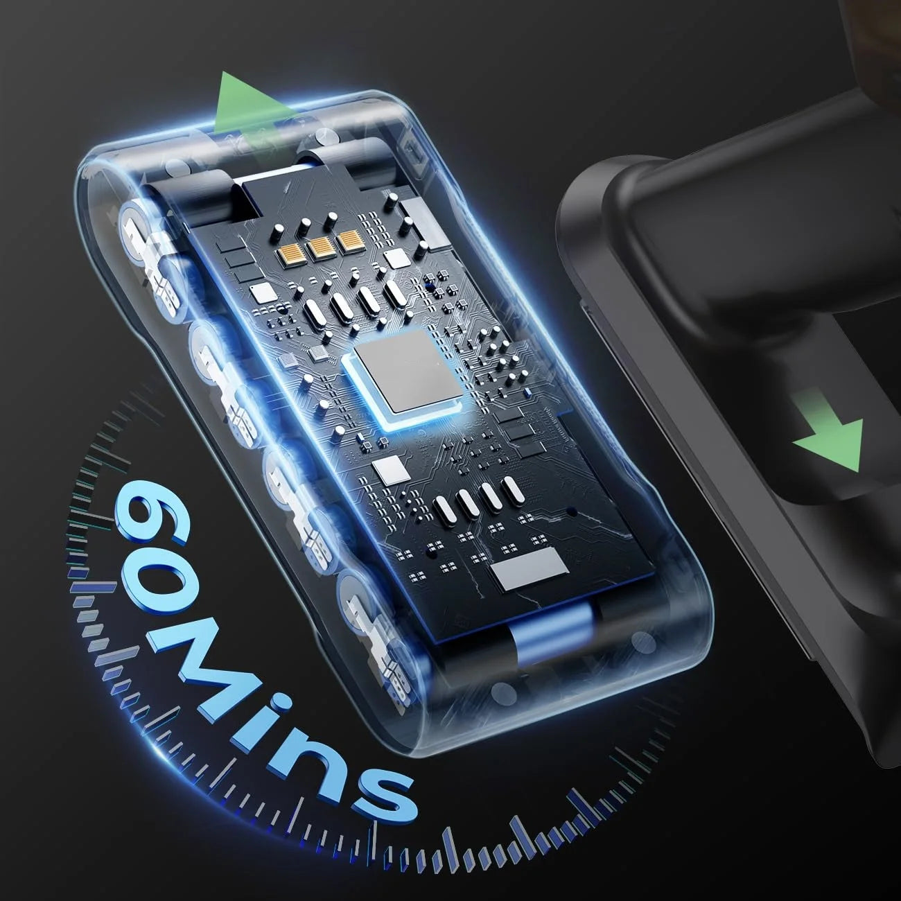 BlossomDust V18 Cordless Vacuum Cleaner 550W Brushless Motor