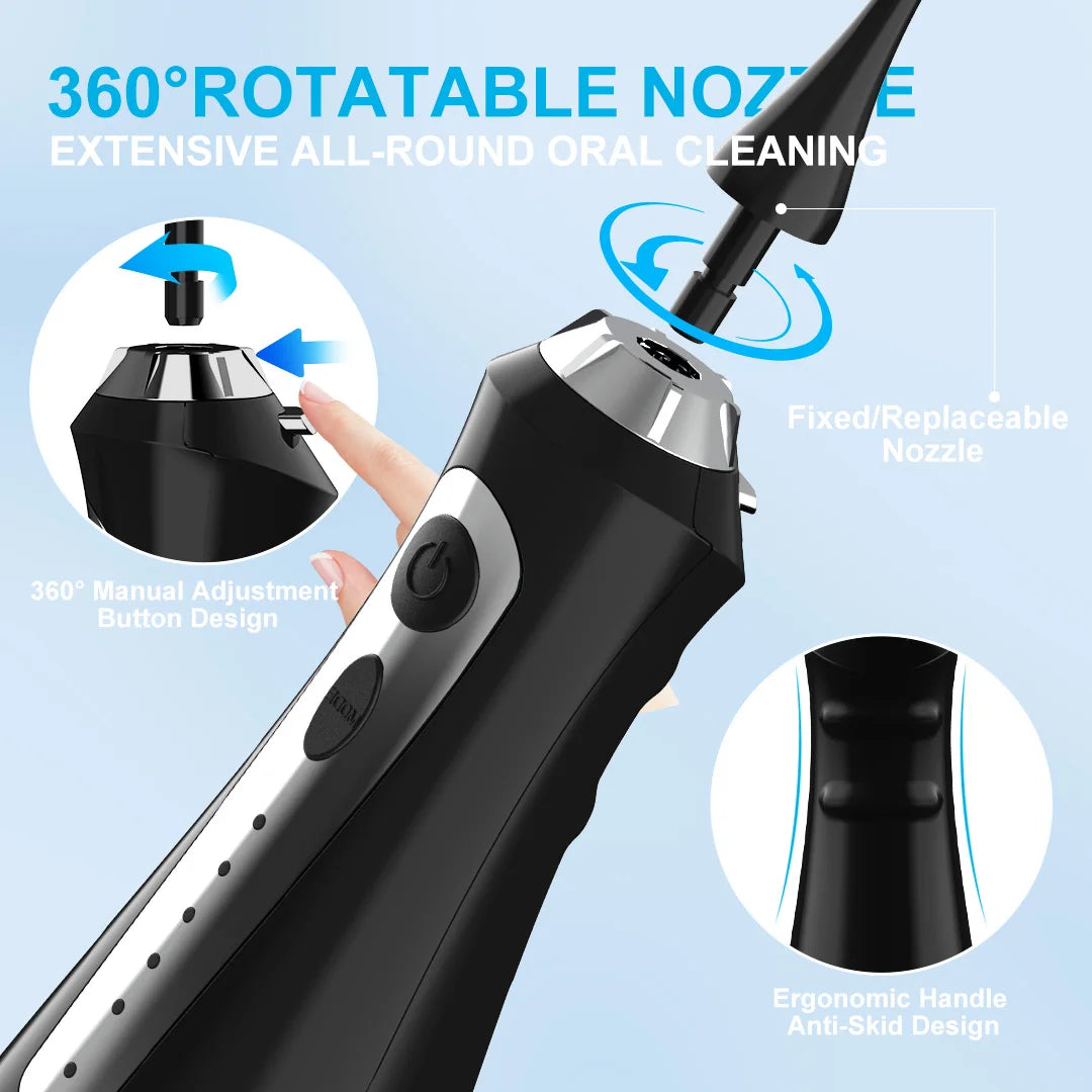 SEJOY Water Flosser Irrigator 5 Modes 8 Jet Tips Pro