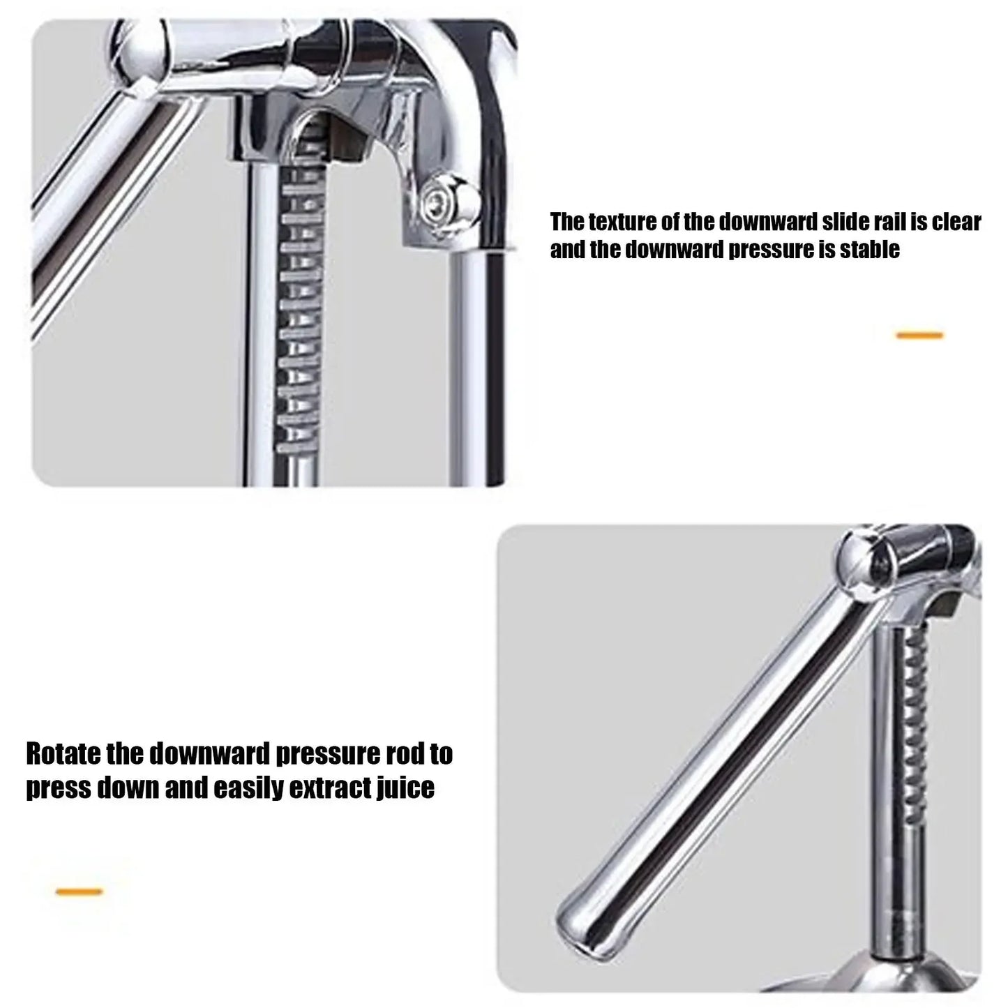 Stainless Steel Manual Juicer Handheld Citrus Press Oranges