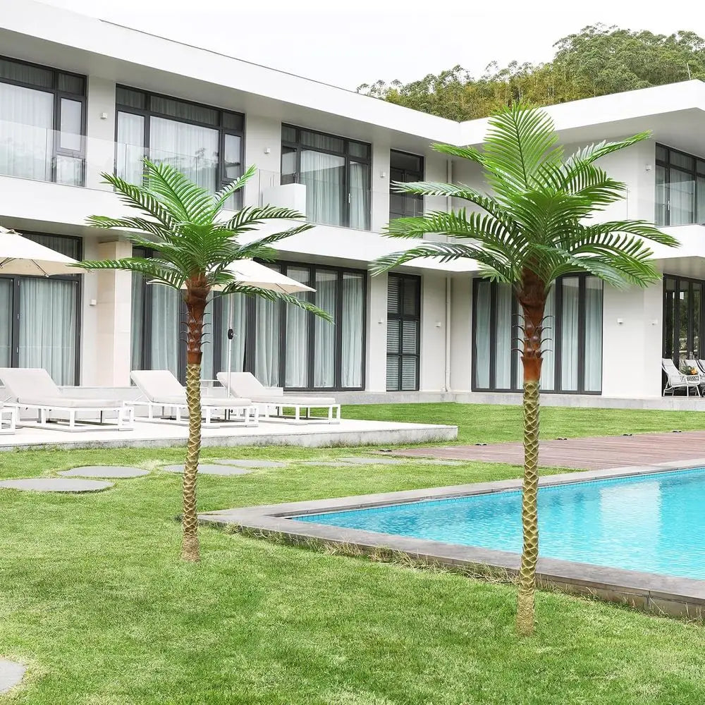 Artificial Sago Palm Tree With 12 Adjustable Leaves For Home