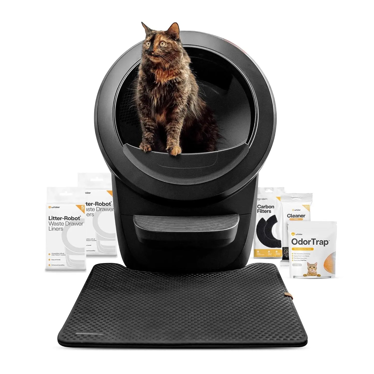 Auto Self Cleaning Cat Litter Box Bundle Litter-Robot 4 Accessories