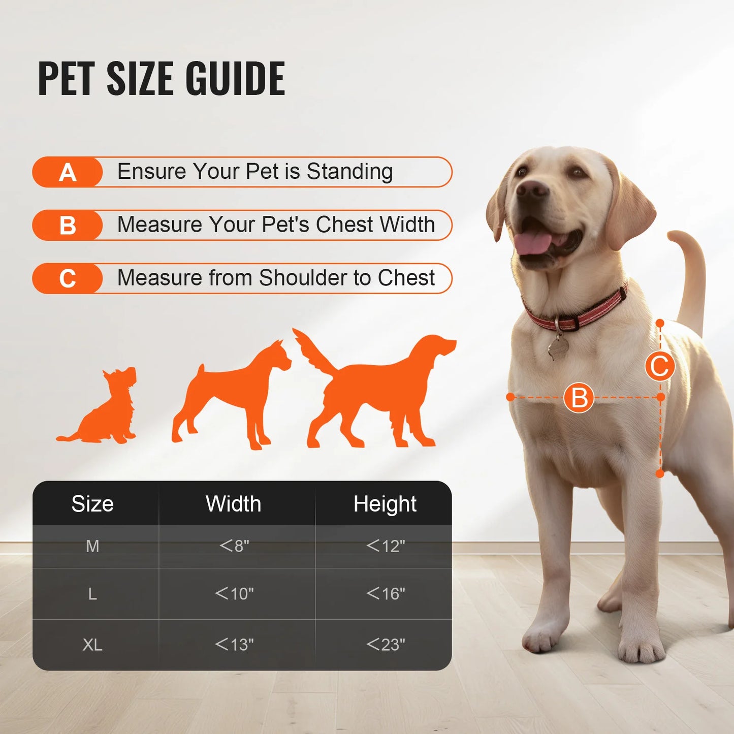 SucceBuy Adjustable Height Sliding Glass Dog Door With Aluminum Frame