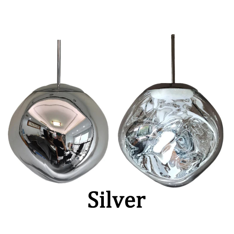 CNDL Nordic Loft Lava LED Pendant Light PVC Living Room