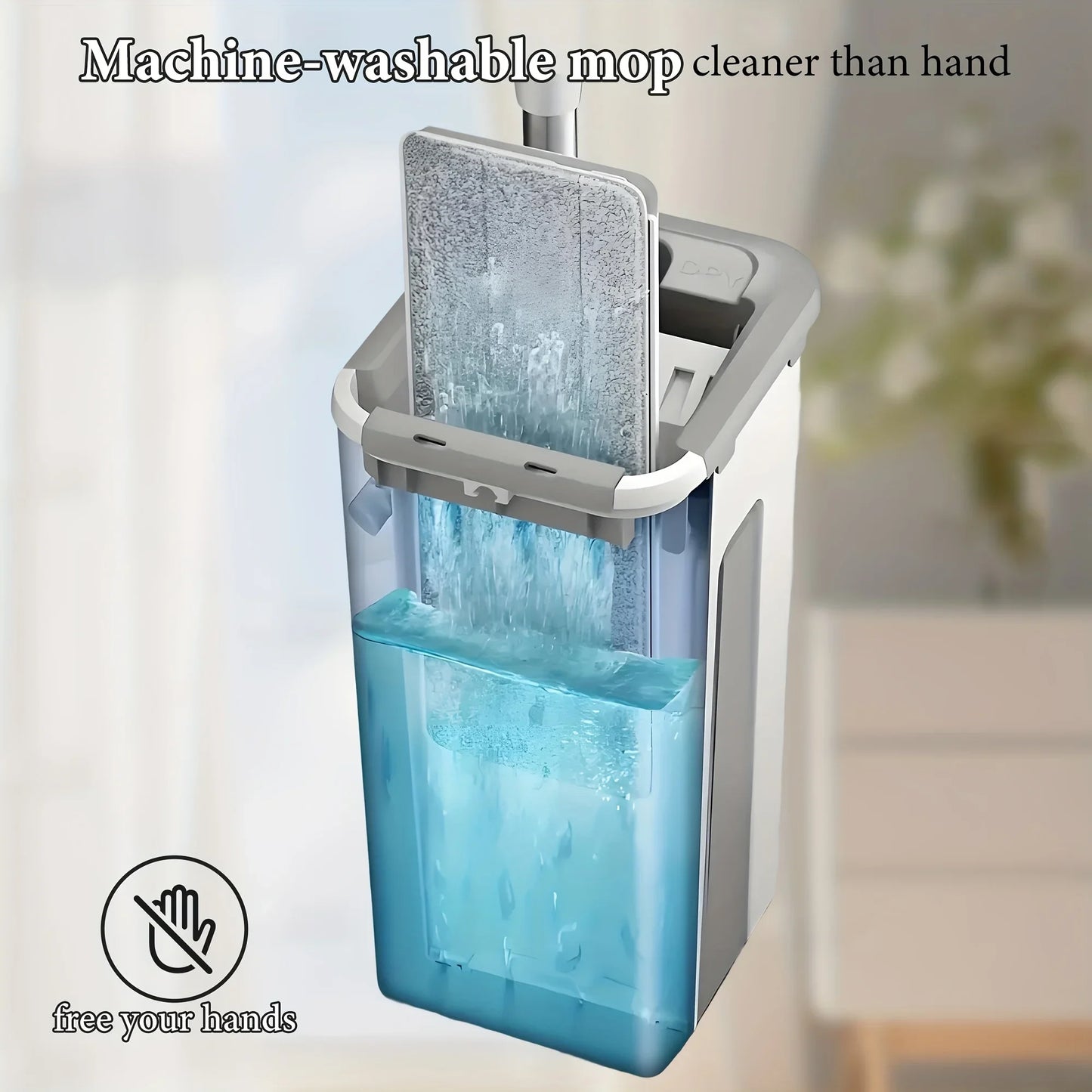 UPWORKCN 360 Spin Mop Bucket Set Wet Dry Cleaning Kit