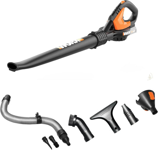 Cordless Leaf Blower 120 MPH Battery Not Included Long Nozzle