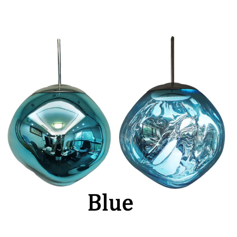 CNDL Nordic Loft Lava LED Pendant Light PVC Living Room