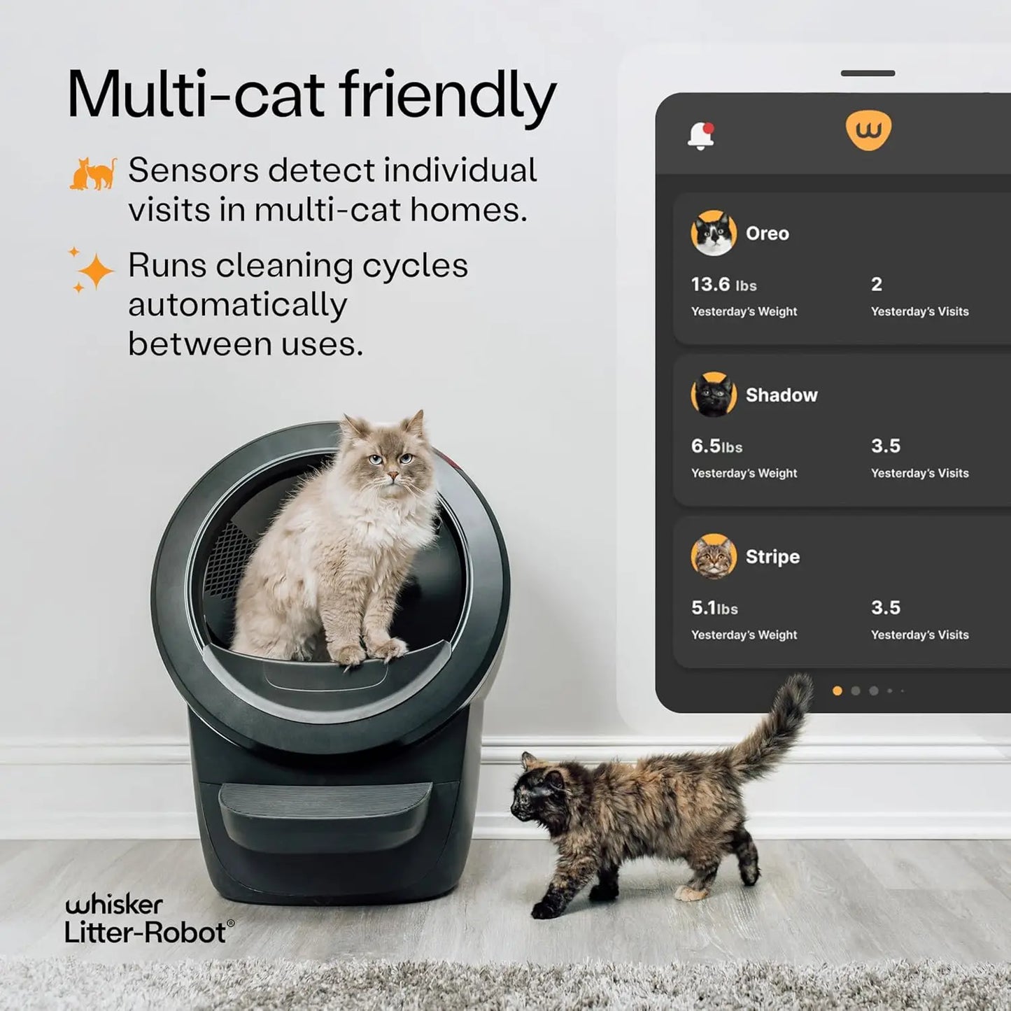 Auto Self Cleaning Cat Litter Box Bundle Litter-Robot 4 Accessories