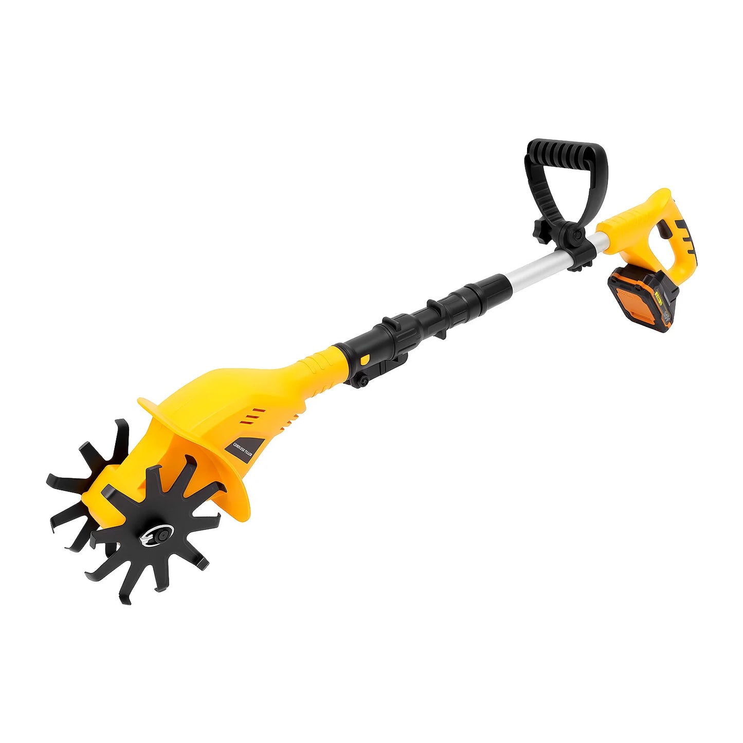 Bymaocar 20V Handheld Electric Tilling Machine Cordless Tiller