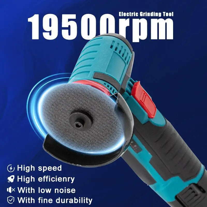 12V Mini Angle Grinder With Dual Lithium Batteries Polishing Tool