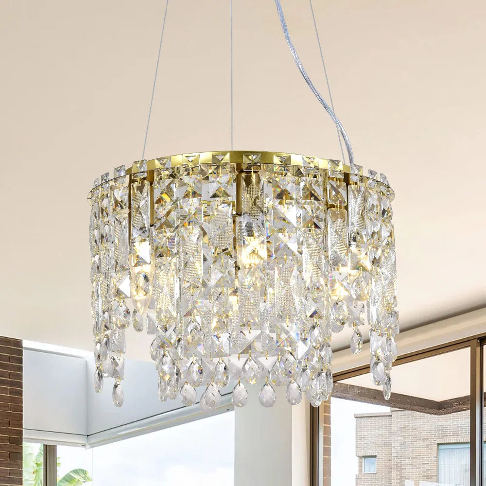 DF Light House Modern Crystal Chandelier For Living Room