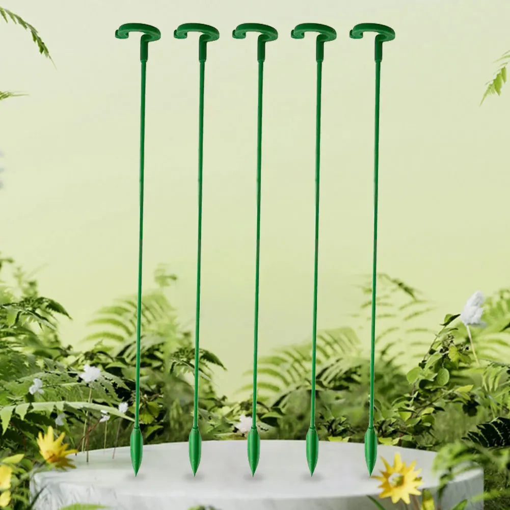 Plant Stakes Reusable Flower Support Sticks For Indoor Outdoor Plants
